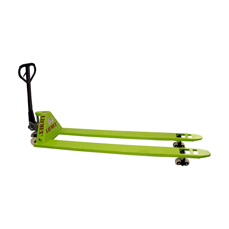 Handle Heavy Loads With Ease: Long Fork Pallet Jack For Efficient Warehouse Operations